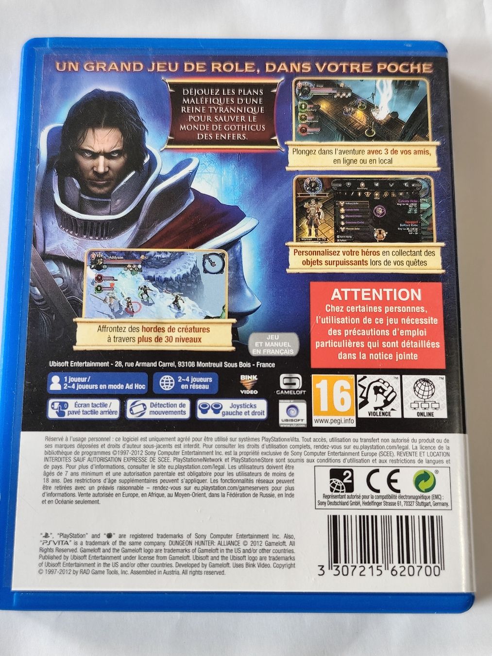 Sony Giochi: Dungeon Hunter PS Vita – Usato da Moléson-s-Gruyères venduto da Greg2707 1