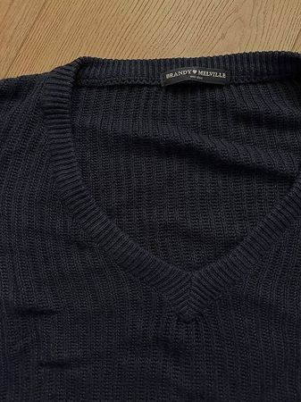 Pullover blu corto - Brandy