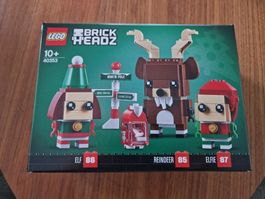 LEGO BrickHeadz 40353 - Set Natalizio Renna, Elfi Nuovo!