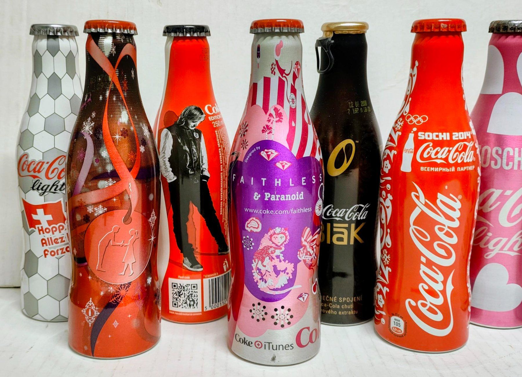 Coca-Cola Autres vaisselles & verres: 11 Coca-Cola Alu Flaschen – Neuf (Voir description) à Pfäffikon ZH par Colacity 2