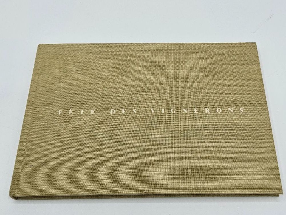 Libri: Fête des Vignerons, dessins originaux – Usato da Le Lignon venduto da vanessatrolliet