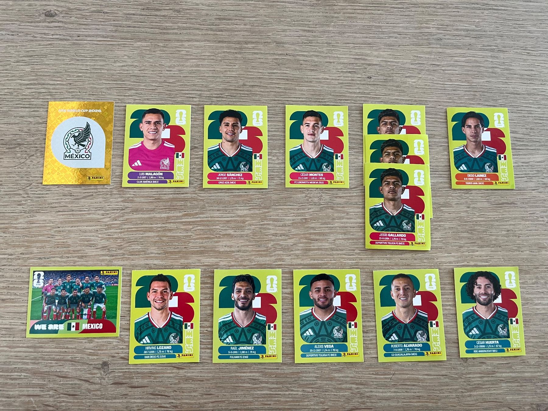Panini Cartes à collectionner: Panini 2026 Mexiko – D'occasion à Niederrohrdorf par danino17