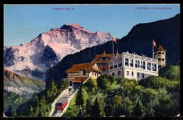 Interlaken   Heimwehfluh  Bergbahn  1914