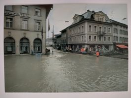 Langenthal BE - Hochwasser Juni 1973! ungelaufen