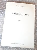 Lionel Romagnolo - MARRONS D'INDE Poèmes Poésie Vaud Suisse