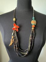 Collier ethnique vintage Nature, fait à la main, original