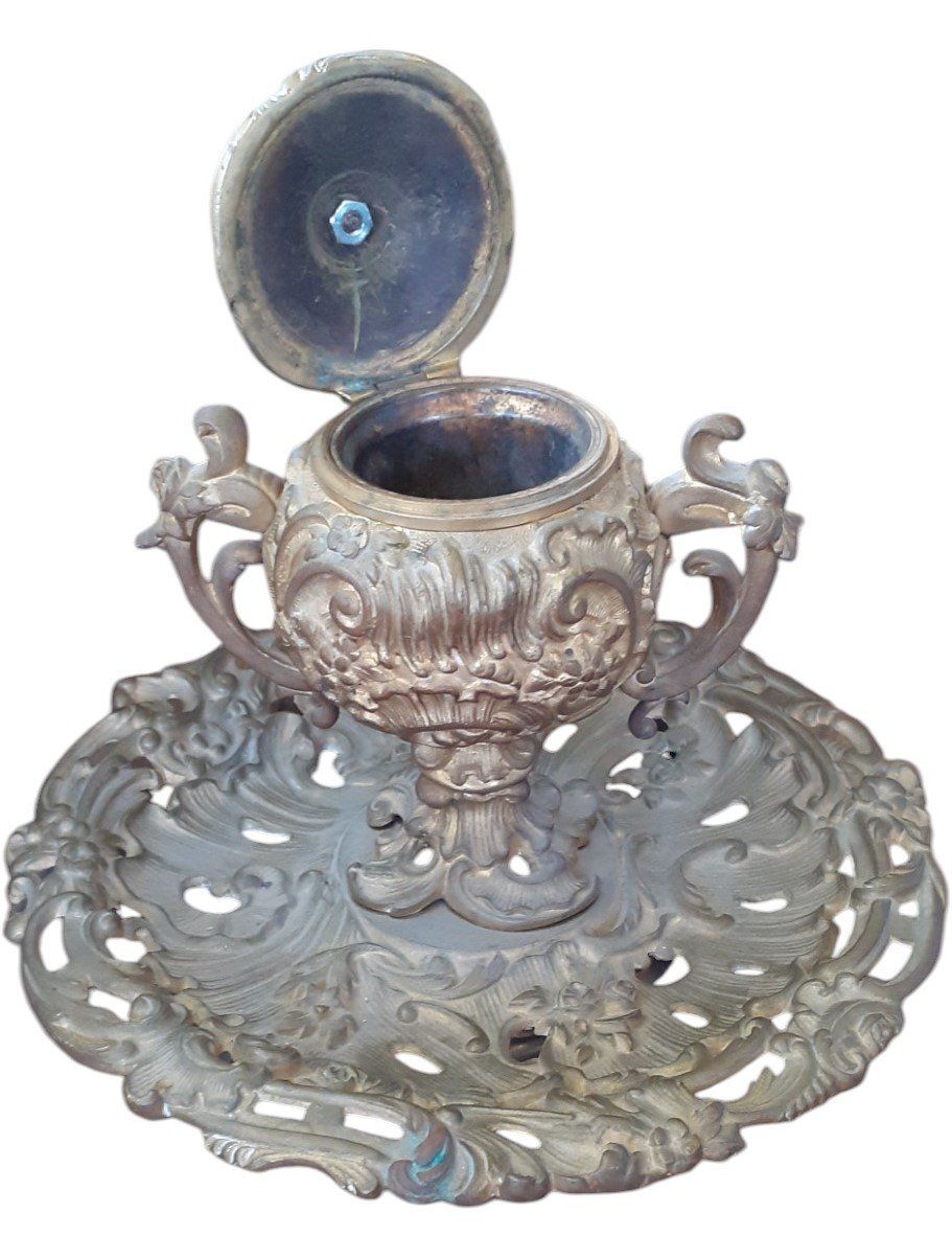 Altro in Antiquarato & Arte: Tintenfass antik Bronze – Usato da Mörschwil venduto da antiksalon21 2