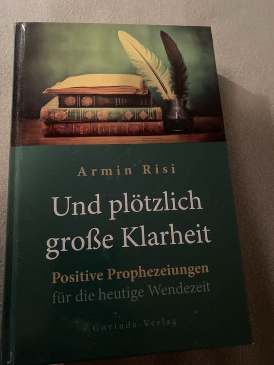 Armin Risi: Und plötzlich grosse Klarheit,Top Zustand! (Neu (gemäss ...