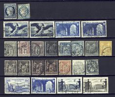 Frankreich ab 1849, gestempelt