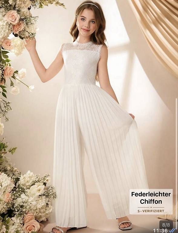 Jumpsuits: Festlicher Mädchen Overall – Neuf avec emballage d'origine à Gunzgen par mar_6225 2