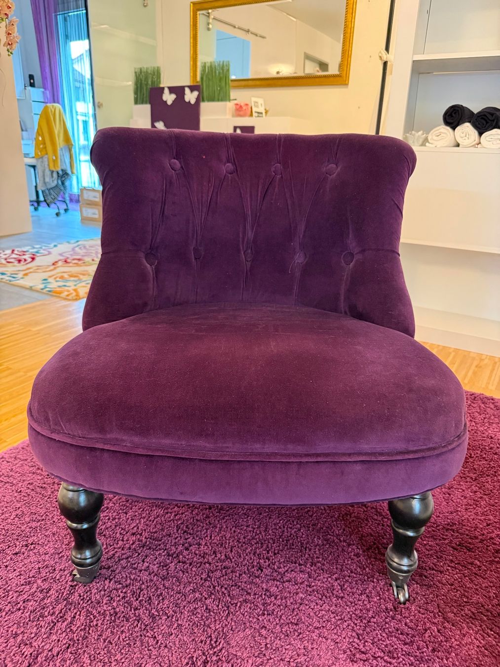 Poltrone: 2 stk 100.- Velours sanfte Touch – Usato da Hinwil venduto da Cicciofabe 1