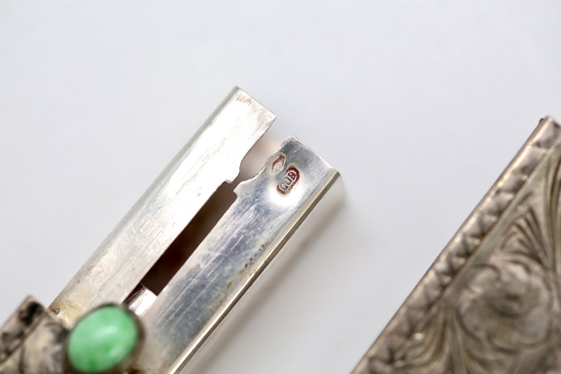 Make-up: Antiker Lippenstift-Halter aus Silber – Gebraucht aus Reinach BL von Han-Numismatik 4