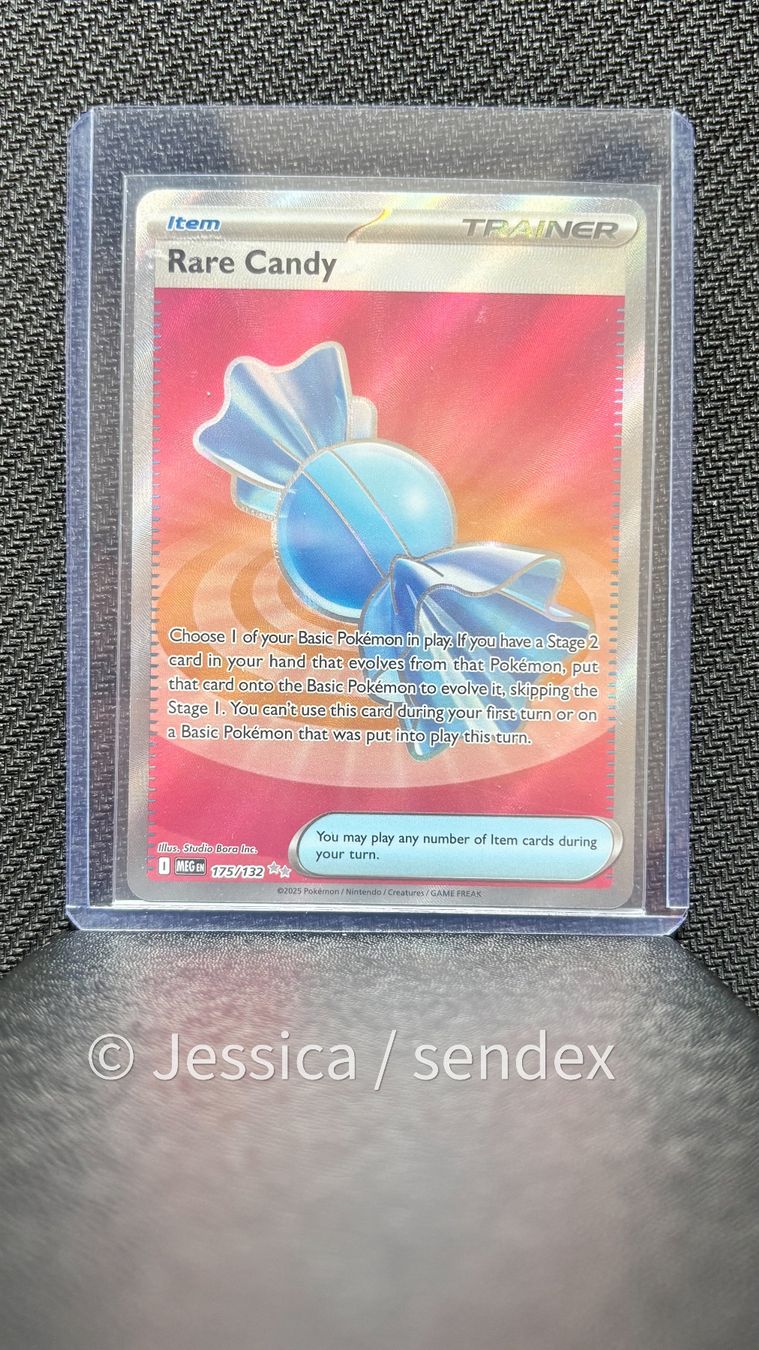 Pokémon Carte collezionabili: Rare Candy (MEG EN 175/132) – Nuovo (secondo la descrizione) da Herisau venduto da jes_q9mj