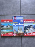 3 Wanderführer Pitztal Regensburg Allgäuer Alpen Set