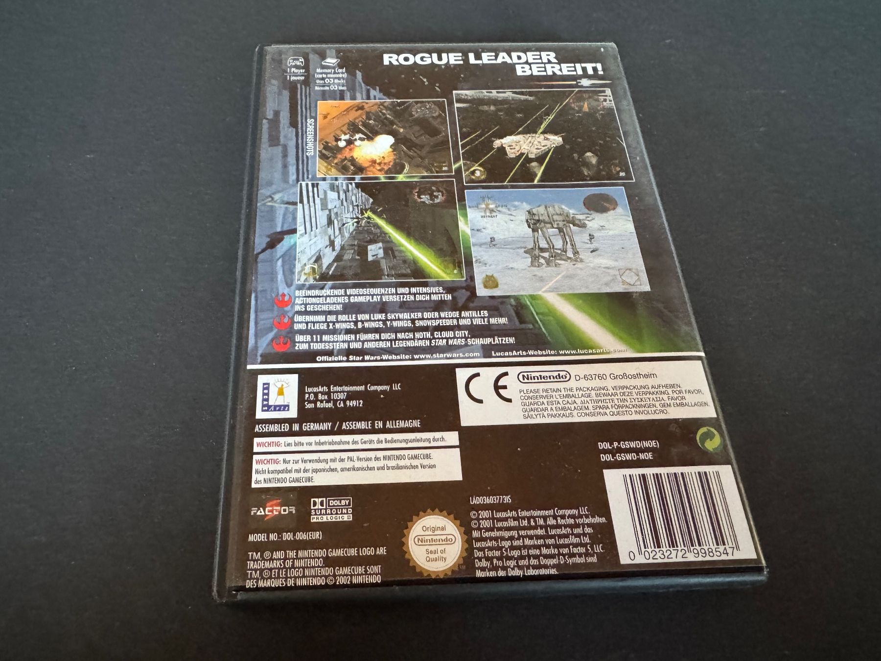 Nintendo Giochi: STAR WARS ROGUE LEADER ROGUE SQUADRON 2 SPIEL FÜR GAMECUBE – Usato da Hägendorf venduto da bri_v995 2