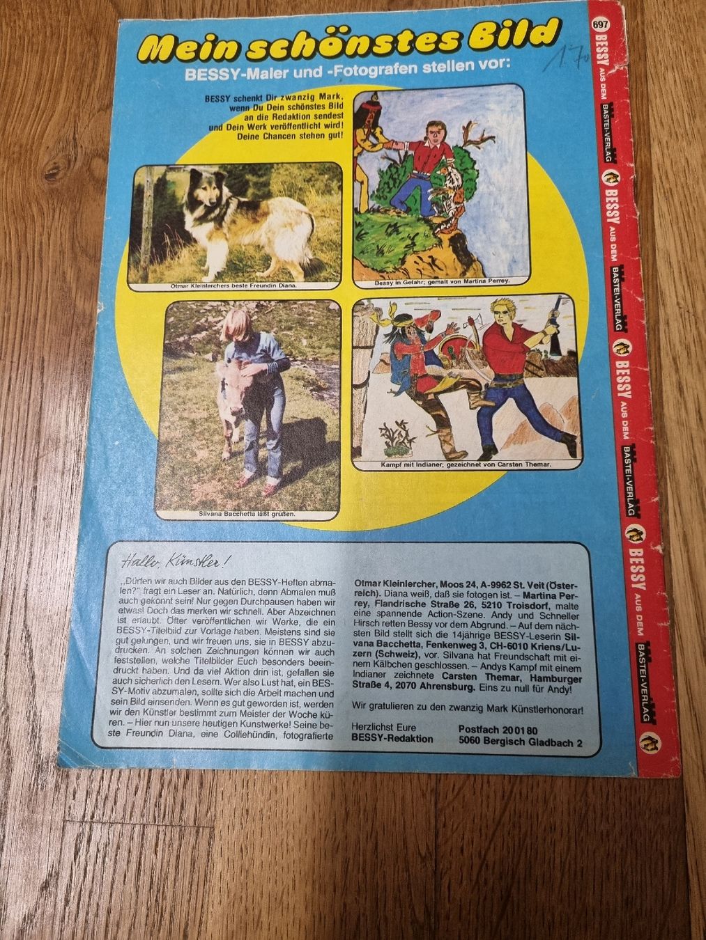 BD: Bessy Heft Nr. 697 – D'occasion à Oberentfelden par Giants 1