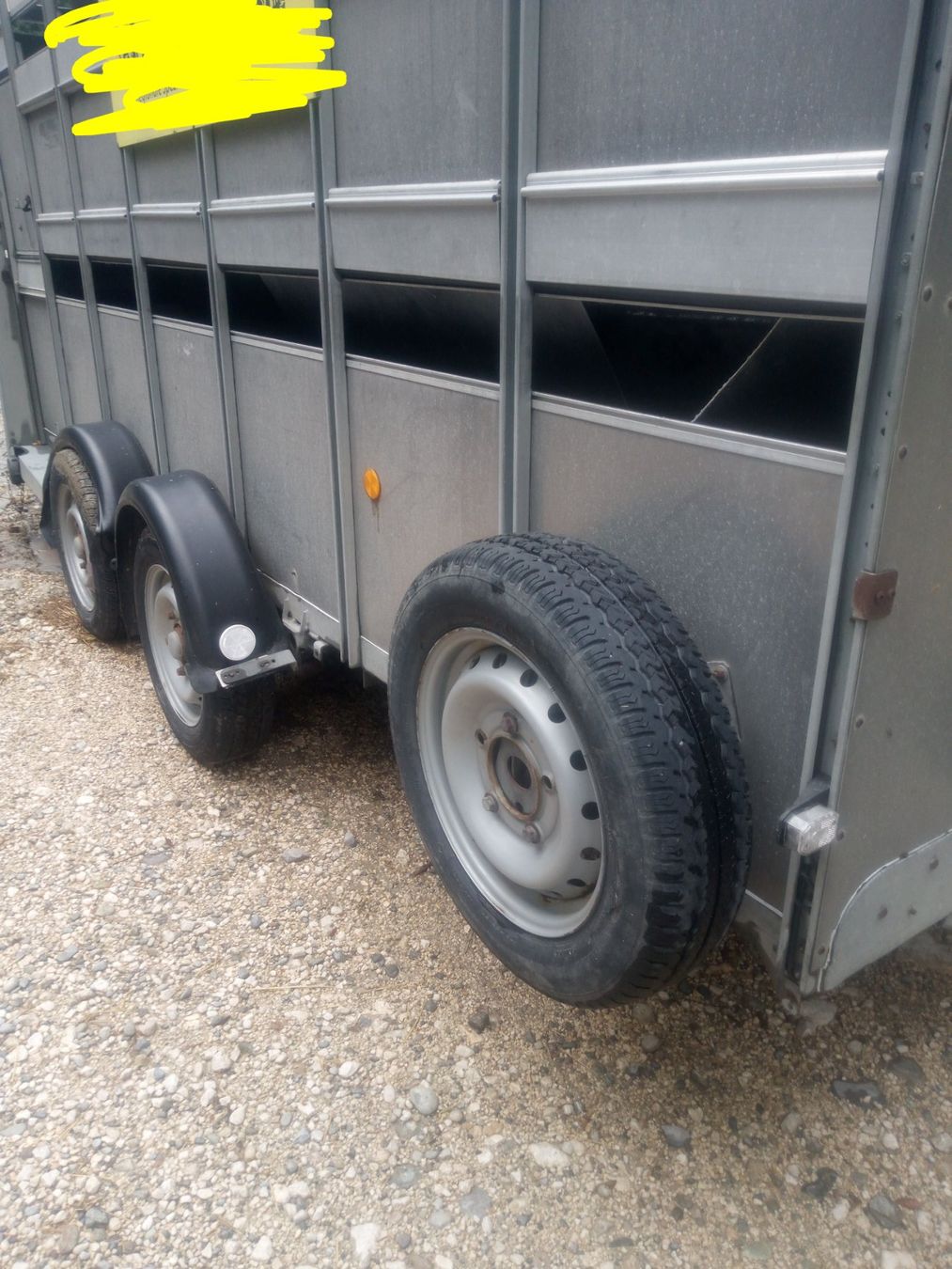Ifor Remorques: Viehtransporter Ifor Williams – Défectueux à Rüttenen par Dart4 1