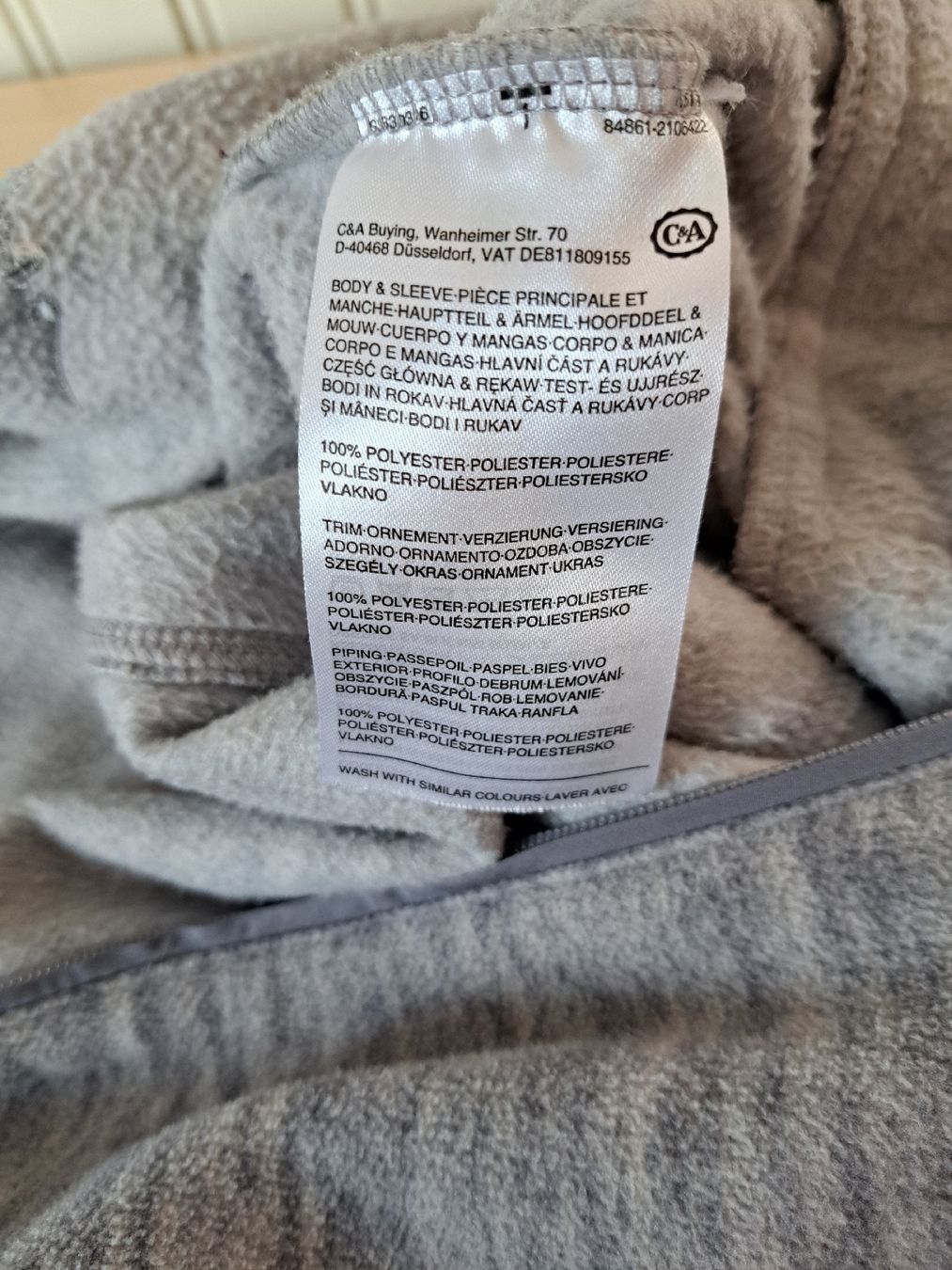 C&A Jacken: Neu! graue Damenjacke Grösse S – Neu (gemäss Beschreibung) aus Uzwil von eri_lz5x 3