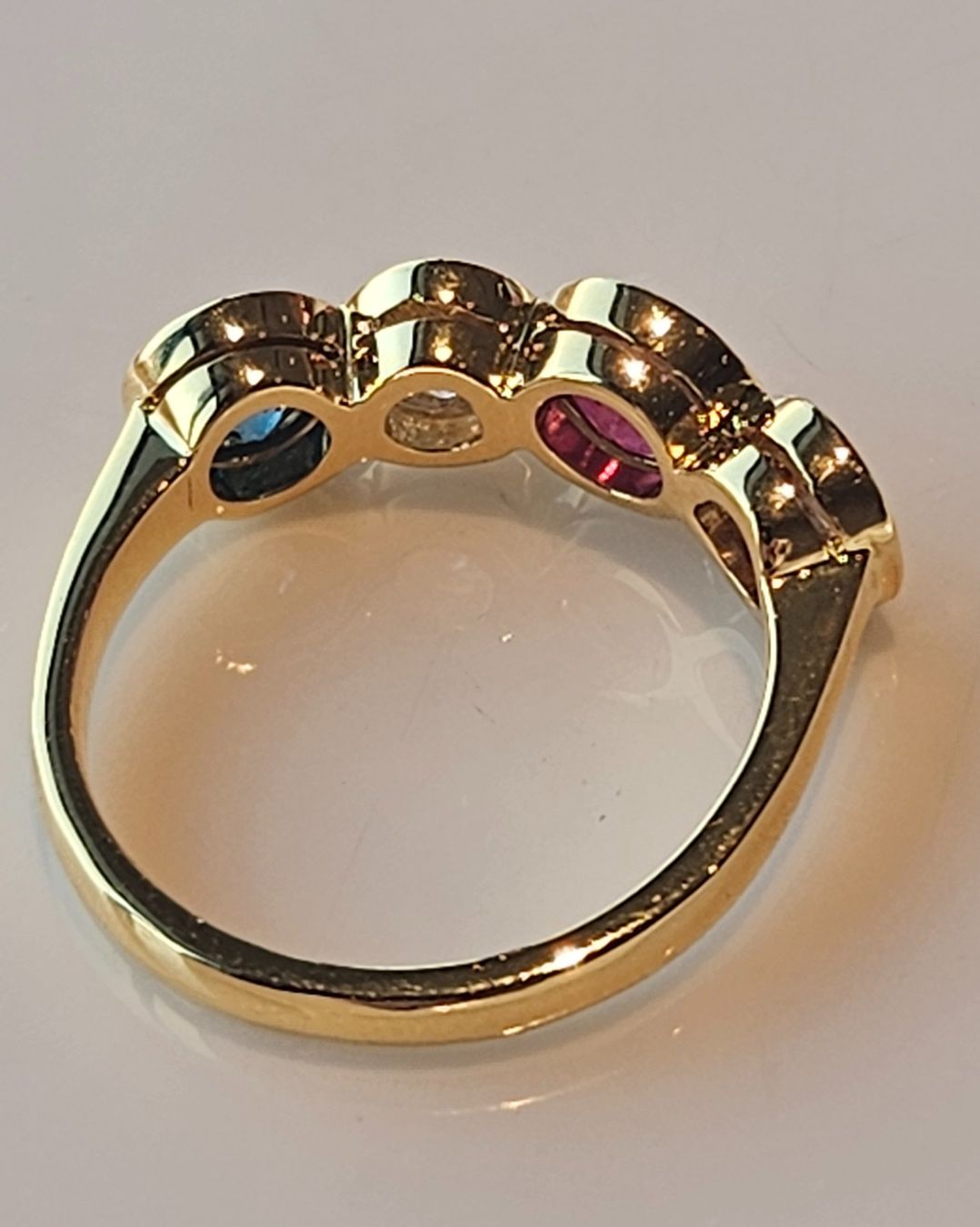 Anelli: Goldring Diamanten – Nuovo e nell'imballaggio originale da Zürich venduto da adriben 1