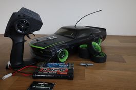 HPI Sprint 2 Drift 1:10 Mustang – Komplettset mit 2 Akkus