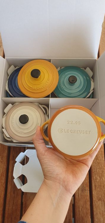COFFRET 3 MINI-COCOTTES Le Creuset Star Wars Édition Limitée EUR 180,00 - FR