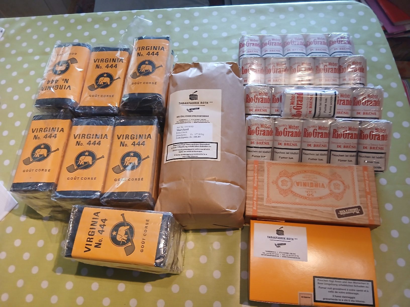 Tabak: Pfeiffentabak und Cigarren  – Neu (gemäss Beschreibung) aus Heimberg von smi_jl82