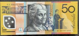 Originale Australische 50 Dollar Note - Selten! Top!