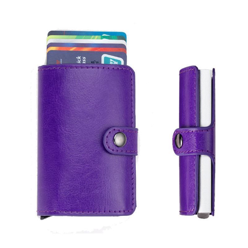 Portafogli: Safe Wallet - violett (ähnlich Secrid) – Nuovo e nell'imballaggio originale da St.Gallen venduto da Danimeierch