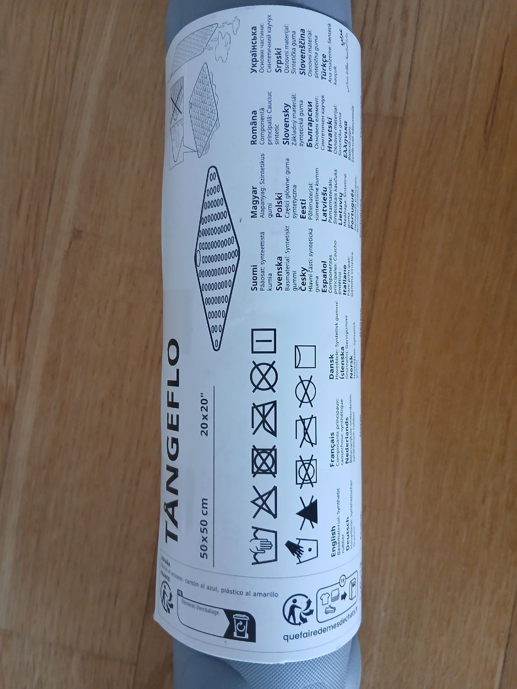 Ikea Tappetini fitness: IKEA TÄNGEFLO Badematte, hellgrau, 50x50 cm, Neu! – Nuovo (secondo la descrizione) da Bazenheid venduto da vogeljr 1