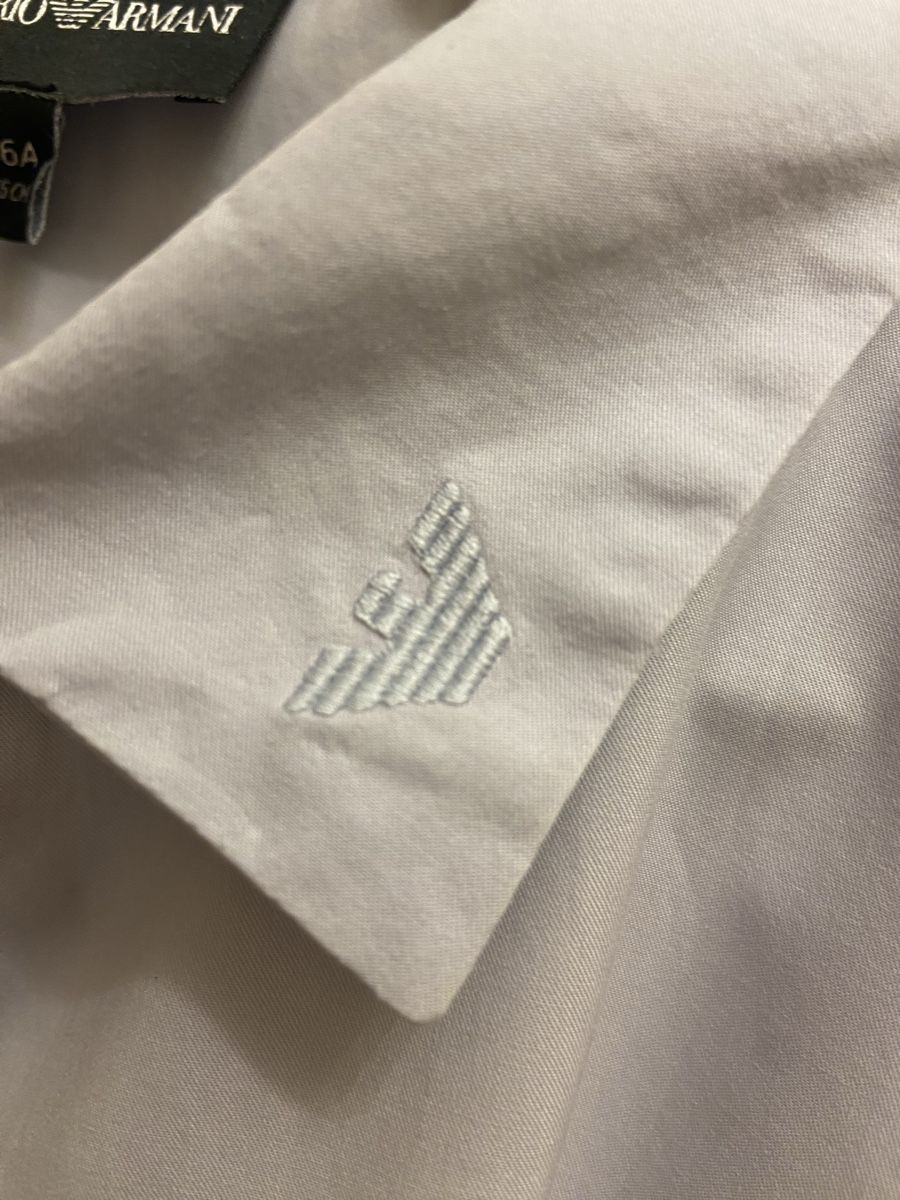 Armani Camicie, T-shirt & Polo: Emporio Armani Hemd hellgrau 16 Jahre – Nuovo (secondo la descrizione) da Dübendorf venduto da Sebashop 3