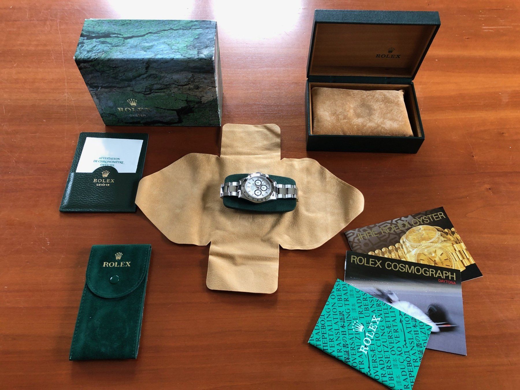 Rolex Orologi: Rolex Daytona Edelstahl Full Set! – Usato da Hergiswil NW venduto da netbot 4
