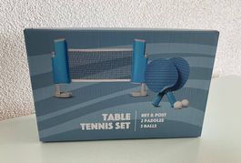 Tisch Tennis Set mit Netz, Schläger & Bälle