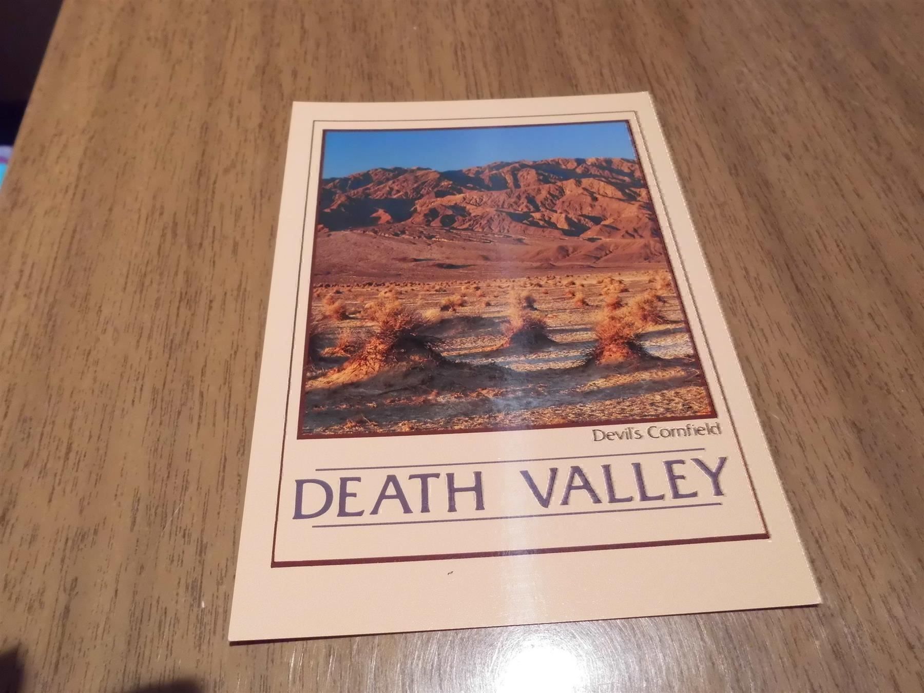 Cartoline postali: Ansichtskarte Death Valley, 3878 – Usato da Zürich venduto da Motzkuh