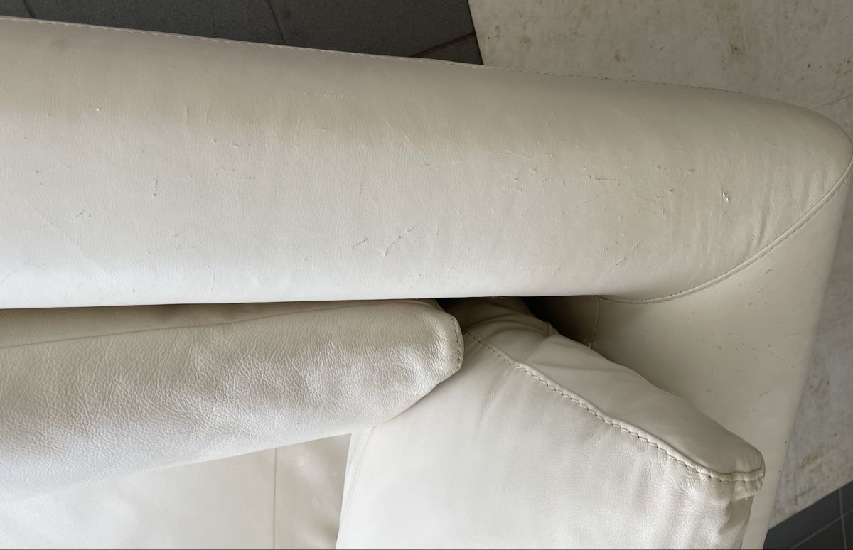 Sofas: Recamiere Ledersofa hellbeige – Gebraucht aus Alosen von cha_dhs2 2