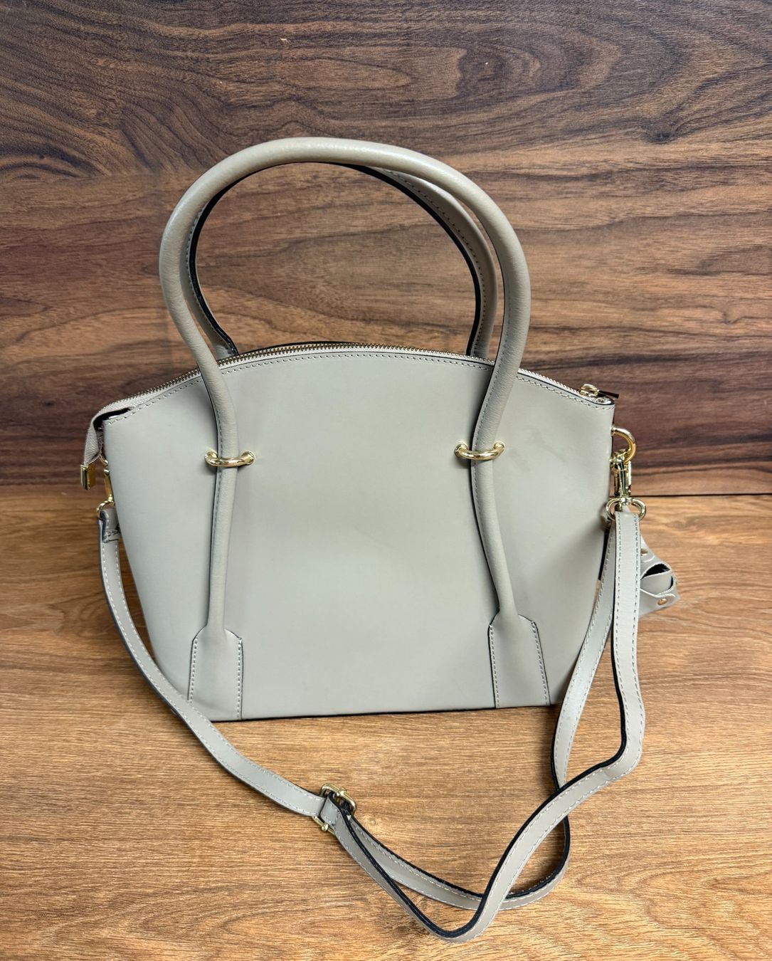 Borse da donna: Handtasche / Leder Grau – Usato da Nussbaumen AG venduto da olitech5415 1