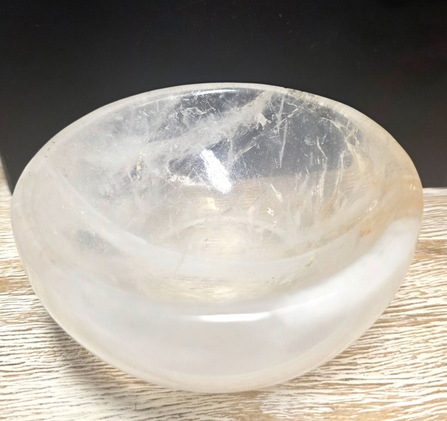 Minerali & Pietre curative: Bergkristall Schale 477g – Nuovo e nell'imballaggio originale da Matzingen venduto da Shay_Crystalz