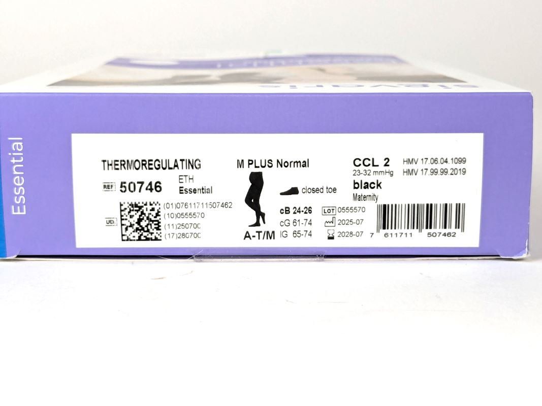 Sigvaris Calze & Collant: Sigvaris Kompressionsstrümpfe Gr. M plus – Usato da Thun venduto da Restwert_Thun 5