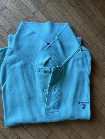 Gant Polohemd, helltürkis, Grösse S - Sommer Must-have!