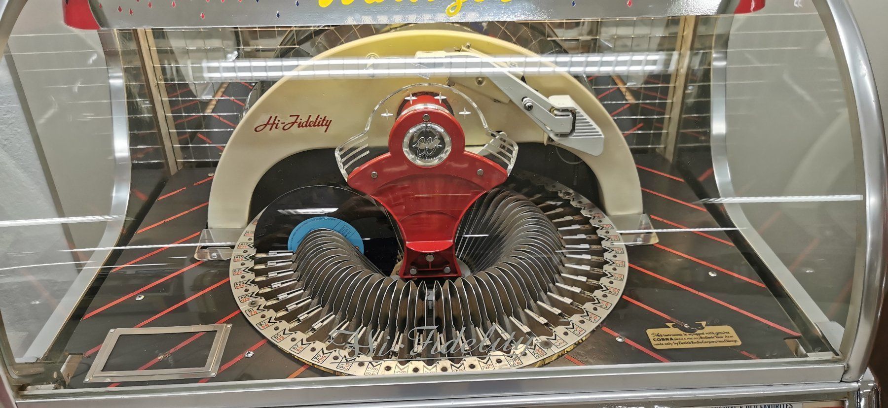 Wurlitzer Jukebox: Musikbox Wurlitzer 1700 – Usato da Geroldswil venduto da jukeman 5