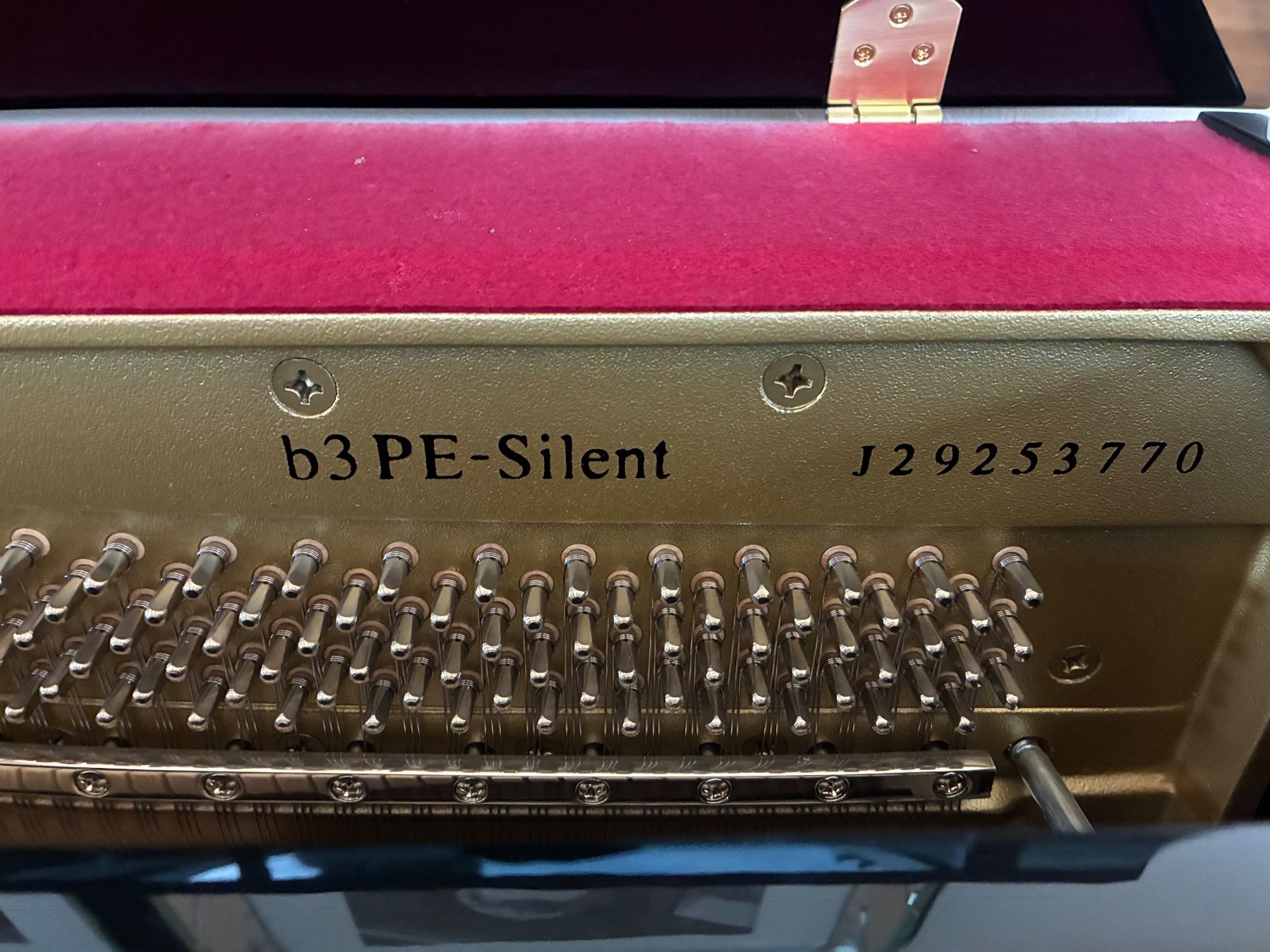 Yamaha Musikinstrumente: Wunderschönes Yamaha b3 PE Silent Klavier – Gebraucht aus Binningen von jul_wkz9 2