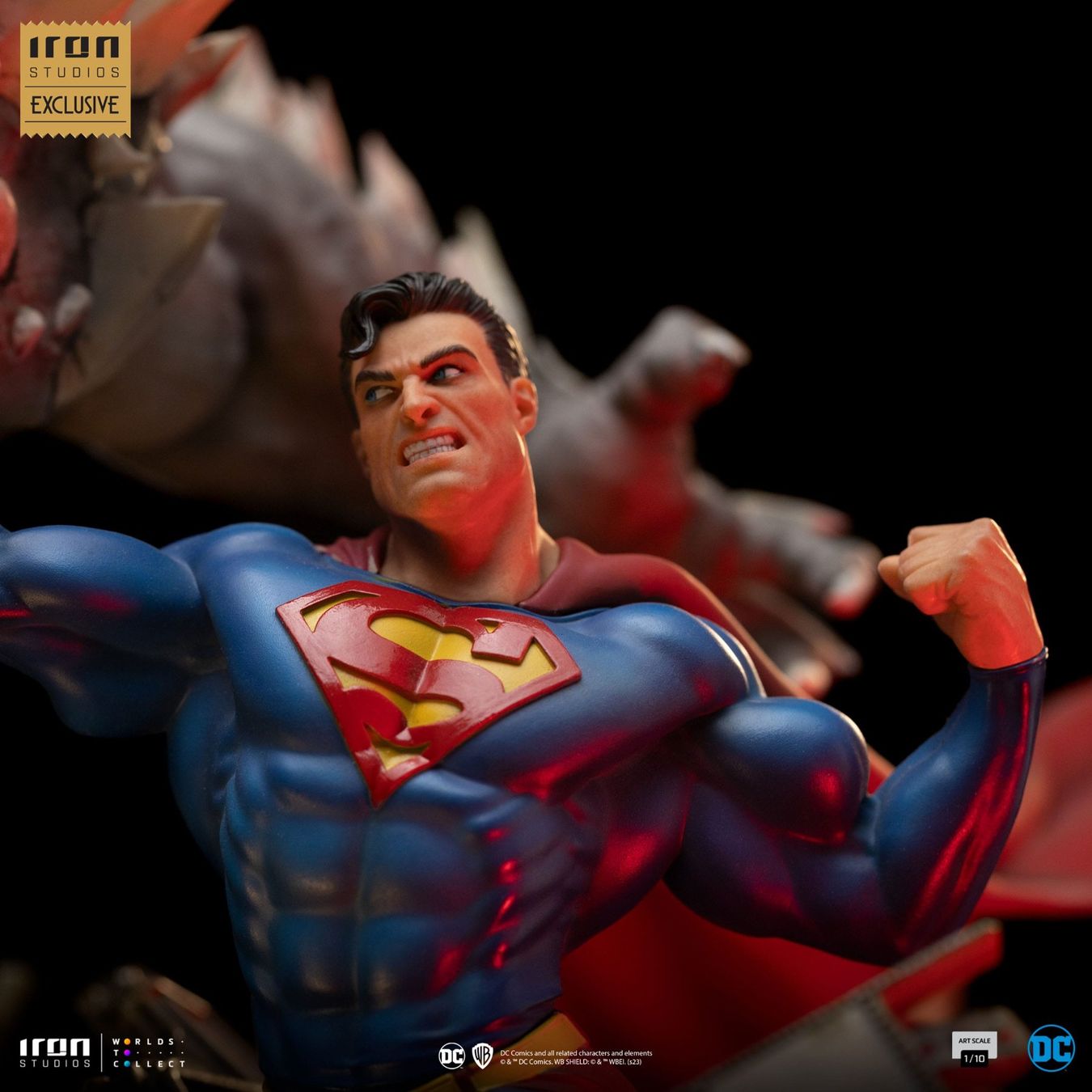 Figurines: DC Comics 1/10 Superman vs Doomsday heo EU Exclusive 30 cm – Neuf avec emballage d'origine à St-Imier par ATTAKSHOP 5