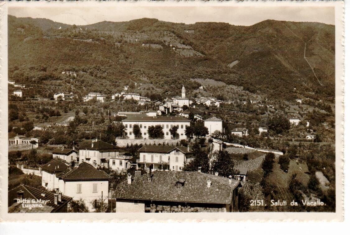 Cartes postales: Saluti da Vacallo  1939 – D'occasion à Wolhusen par Curver9