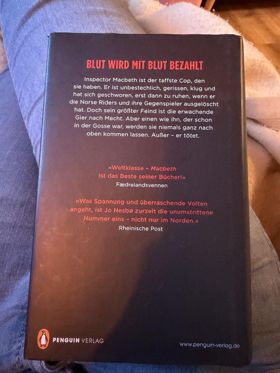Bücher: Jo Nesbo - Macbeth: Thriller – Gebraucht aus Walde AG von Hanutta 1