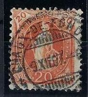 Stehende Helvetia 86C Voll- CHAUX-DE_FONDS