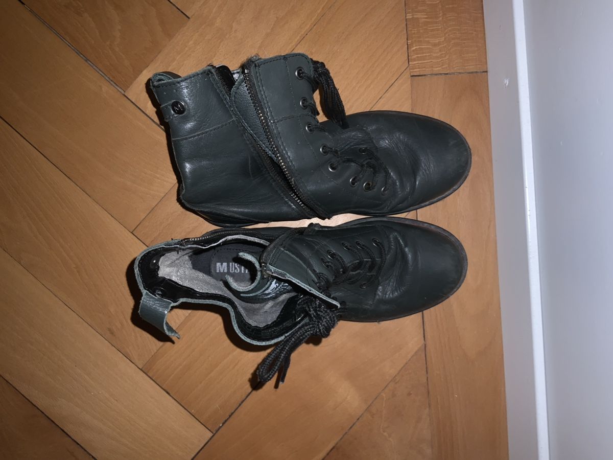 Damenschuhe: Lederstifeletten Mustang, Grösse 38 – Gebraucht aus Evilard von mcrider 2