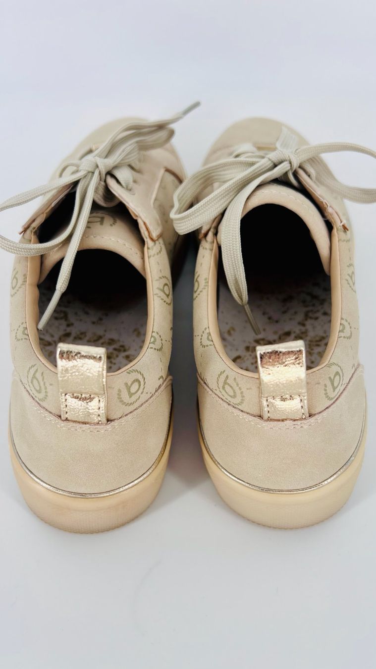 Bugatti Scarpe da donna: Sneaker von Bugatti in Beige/Gold Gr. 41 – Nuovo (secondo la descrizione) da Oberurnen venduto da Kokosbluete 3