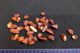 Jaspis Trommelsteine 100 gram sehr schöne Steine Ausverkauf