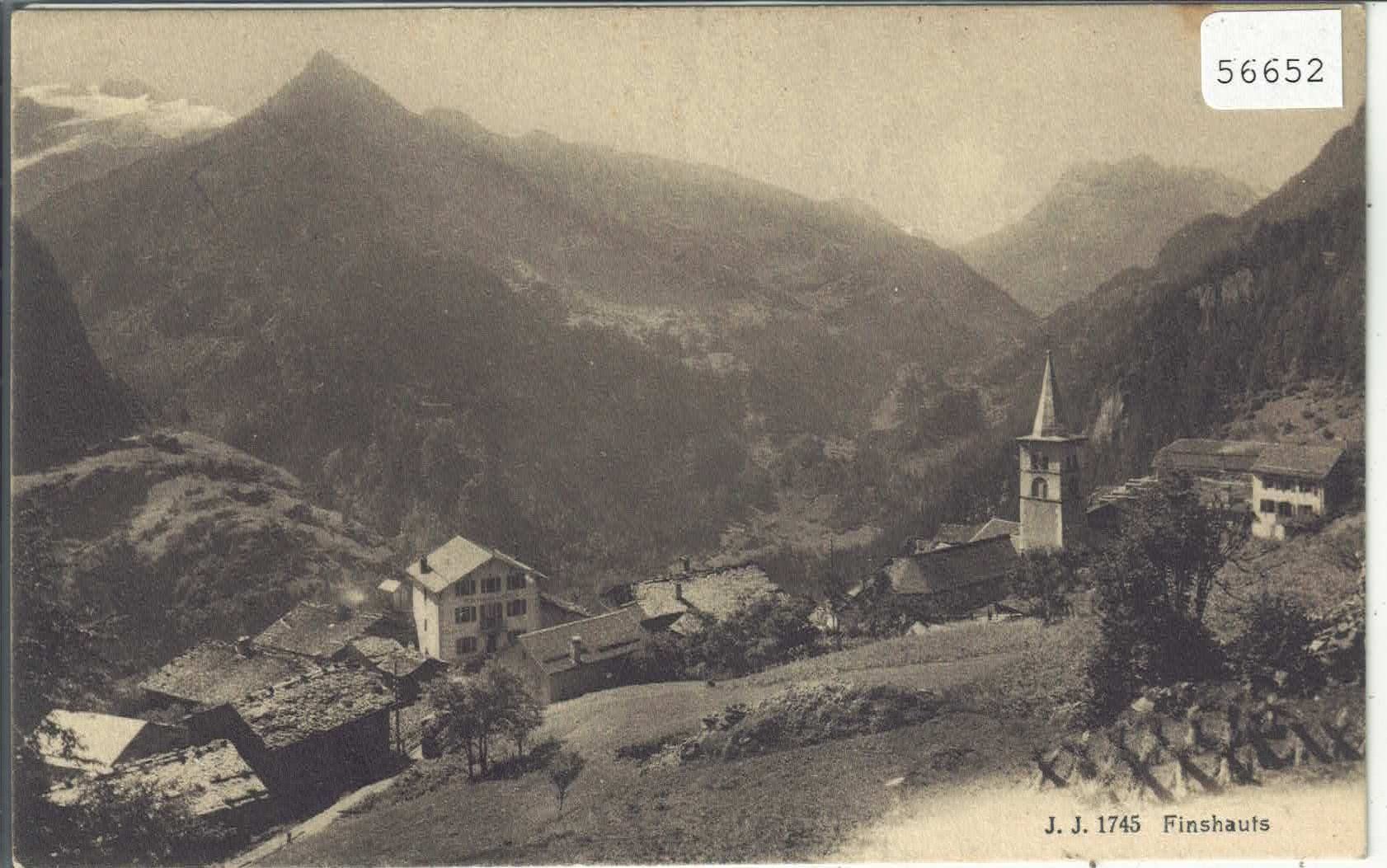 Cartoline postali: Finhaut - Vue generale – Usato da Ettingen venduto da Kartenplanet