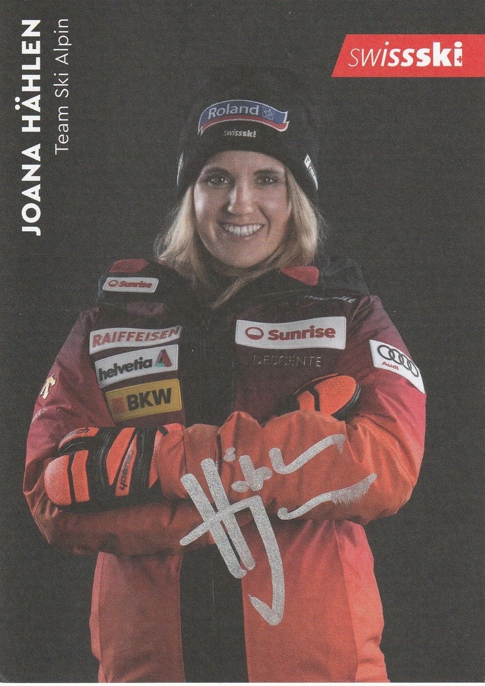 Autografi: Joana Hählen / Originalautogramm – Usato da Schwyz venduto da racingautographs
