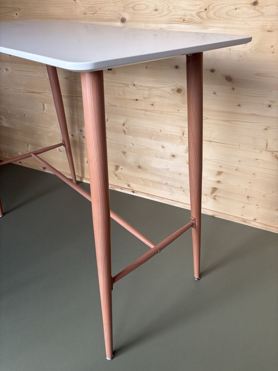 Micasa Set di tavolo e panche: Hochtisch mit vier Stühlen/Barhocker – Usato da Uster venduto da Carpenter1 4